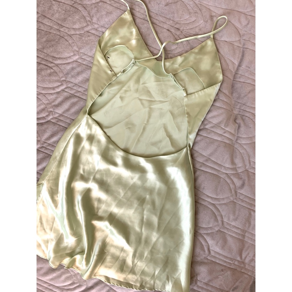 Victoria’s Secret low back satin nightgown/ slip